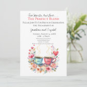 水彩エンゲージメント発表 招待状 (スタンド正面)