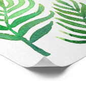 水彩オウム ポスター (角)