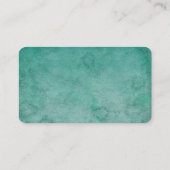 水彩オオカミの赤ちゃんシャワーおむつくじチケット エンクロージャーカード (裏面)