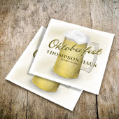 水彩オクトーバーフェストビカスタムール スタンダードカクテルナプキン