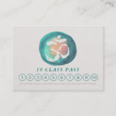 水彩オムサインYOGA 10クラスパスアポイントメント ロイヤリティカード (正面)