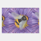 水彩オリジナルワンオブアkindミランダデザイン ラッピングペーパーシート (正面3)