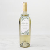 水彩オリーブ。ボ結婚タニッ感謝していクの君 ボトルネックタグ (ボトル)