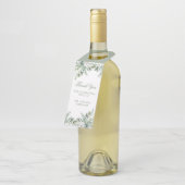 水彩オリーブ。ボ結婚タニッ感謝していクの君 ボトルネックタグ (アングル)