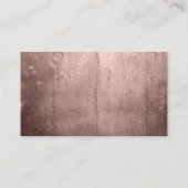 水彩オレンジの先端のついた華やかな桃色の受付 エンクロージャーカード (裏面)