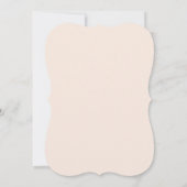 水彩オレンジの友人感謝祭カスタマイズ 招待状 (裏面)