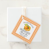 水彩オレンジ結婚オランジェロ フェイバータグ (インサイチュ)