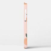 水彩オレンジ色の果物の継ぎ目のない模様 Case-Mate iPhoneケース (裏面 / 左)