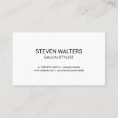 水彩オレンジ色の花 | サンキュー 名刺 (裏面)