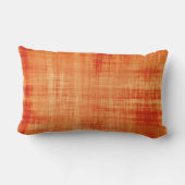 水彩オレンジ ランバークッション (裏面)