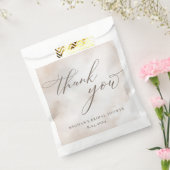 水彩オンクラウド9ブライダルシャワー フェイバーバッグ (封をした状態)