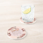 水彩オーダーメイド ブライダル ハイティー シャワー コースター (側面)