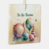 「水彩オーナメント」 セラミックオーナメント (右)