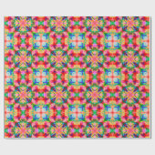 水彩オーナメント ラッピングペーパー (フラット)