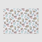 水彩オyster 海岸 海辺 薄葉紙 (正面)