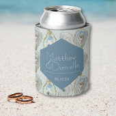 水彩カキ結婚式の引き出物ドリンクハガー 缶クーラー