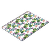 水彩カクティアートパターン ノートブック (左側)