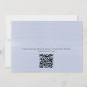 水彩カクテルドリンクQRコードパーティーサイト 招待状 (裏面)