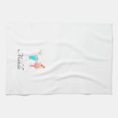 水彩カクテルマルガリタパターン名 キッチンタオル (横)