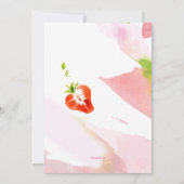 水彩カクテル招待状 招待状 (裏面)