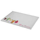 水彩カクテル&パーティードリンクバーテンダー カッティングボード (角)