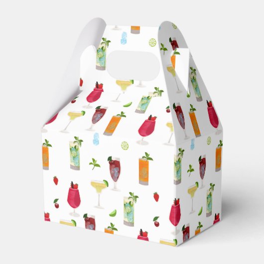 水彩カクテル&パーティードリンク フェイバーボックス (正面サイド)