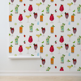 水彩カクテル&パーティードリンク 壁紙