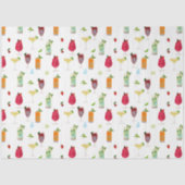 水彩カクテル&パーティードリンク 薄葉紙 (正面)