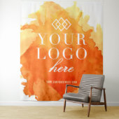 水彩カスタムイベントロゴトレードショー タペストリー (インサイチュ)
