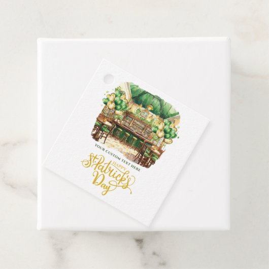 水彩カスタムセントパトリックのデイパブ フェイバータグ (インサイチュ)