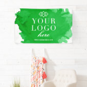 水彩カスタムロゴ工芸・展示会 横断幕 (インサイチュ)