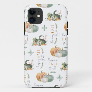 水彩カボチャとヒョウタン iPhone 11 ケース