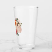 水彩カボチャカスタム文字 タンブラーグラス (左)