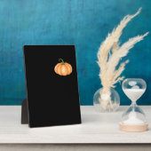 水彩カボチャ – 秋とハロウィーンデザインO フォトプラーク (側面)