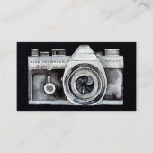 水彩カメラプロフェッショナル撮影者ブシネ 名刺 (正面)