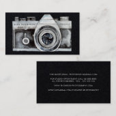 水彩カメラプロフェッショナル撮影者ブシネ 名刺 (正面/裏面)