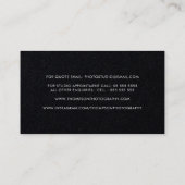 水彩カメラプロフェッショナル撮影者ブシネ 名刺 (裏面)