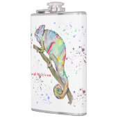 水彩カメレおもしろいオン フラスク (左)