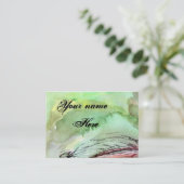 水彩カモダンスタマイズ可能名刺 名刺 (スタンド正面)