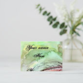 水彩カモダンスタマイズ可能名刺 名刺 (スタンド正面)