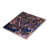 水彩カモミーユ牧草花フローラフィールドd タイル (側面)