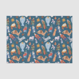 水彩カラフル出生 薄葉紙