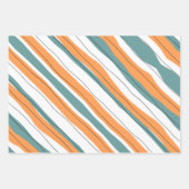 水彩カラフル包装紙シート、マット ラッピングペーパーシート (正面3)