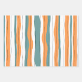 水彩カラフル包装紙シート、マット ラッピングペーパーシート (正面2)