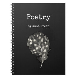 水彩カラーライター羽毛詩 ノートブック