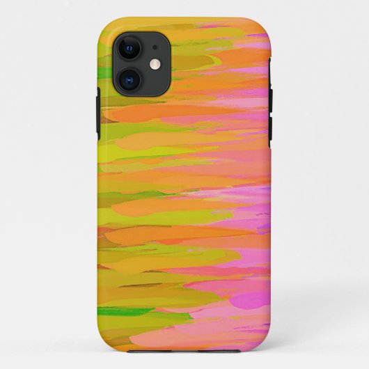 水彩カラー抽象芸術背景 Case-Mate iPhoneケース (裏面)