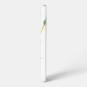 水彩カリフォルニアポピー黄色の花 SAMSUNG GALAXYケース (左側面)