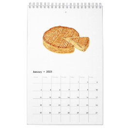 水彩カレンダー2021 カレンダー