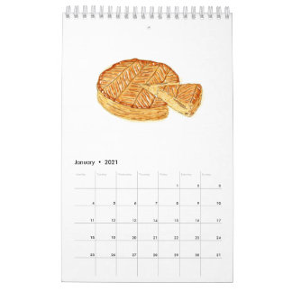 水彩カレンダー2021 カレンダー