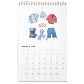 水彩カレンダー2021 カレンダー (2月 2026)